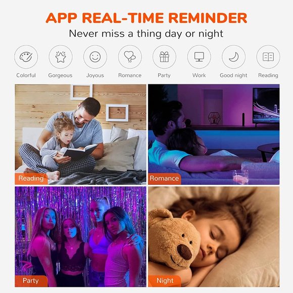 JJC Smart Recessed Lighting 6 Inch,2700K-5000K & RGB Slim Led Recessed - Picture 8 of 11